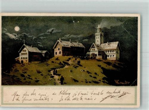 Feldberg 1904 Auf dem Großen Feldberg