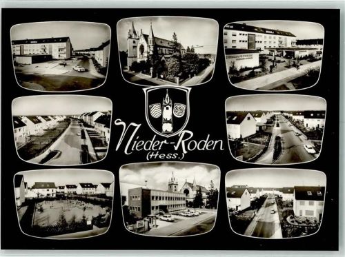 Nieder-Roden Kirche Spielplatz Wappen