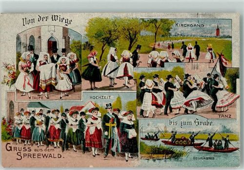 Lübbenau Spreewald Tracht Brauchtum
