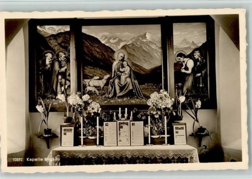 Birgsau Kapelle Innenaufnahme