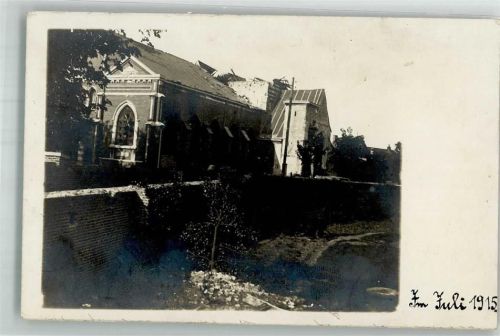 30210 Fournes 1915 Foto AK Ort handschriftlich