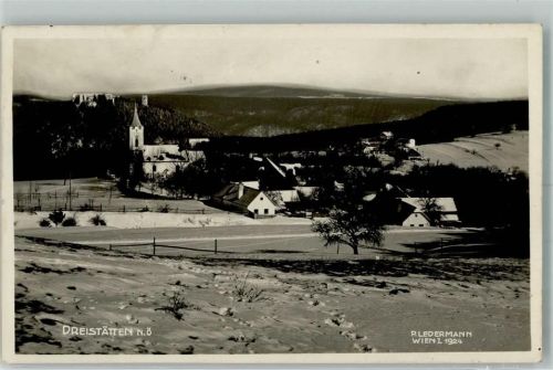 2721 Dreistetten 1942 Winter Foto Ledermann
