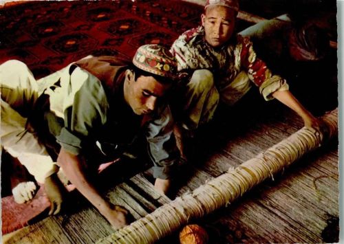 Typen aus Afghanistan - Chah Carpet Worke - Teppichknüpfer