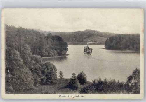 Niedersee Rudczanny Dampfschiff