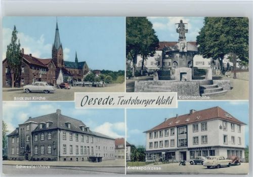 Oesede Kirche Schwesternhaus Karolinenhöhe Kreissparkasse