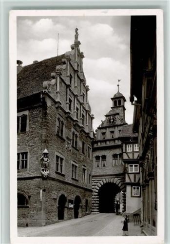 Marktbreit Rathaus Maintor
