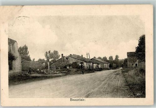 Beauclair 1915 Feldpost WK I 2.Landw.Div.