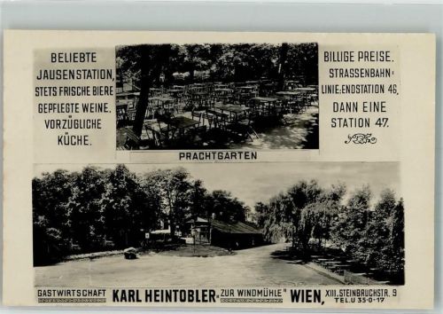 Wien Gasthaus Jausenstation Zur Windmühle