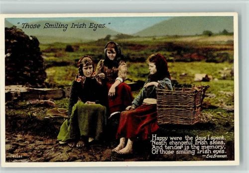 Those Smiling Irish Eyes - Frauen Typen - Vers von Eva Brennan
