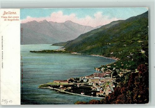 Bellano Visto dal croce di Regoledo
