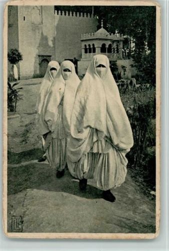 Types Orient Serie II Nr. 2517 - Femmes total verhüllt - Verlag Lehnert & Landrock