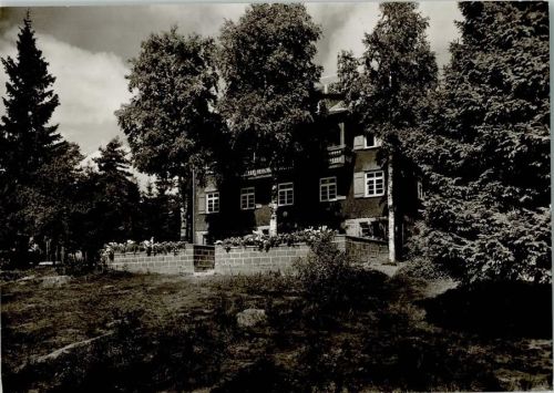 Kniebis Naturfreundehaus Foto AK