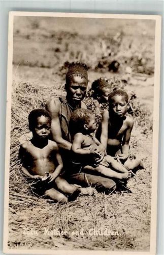 1938 Zulu Mother and Children