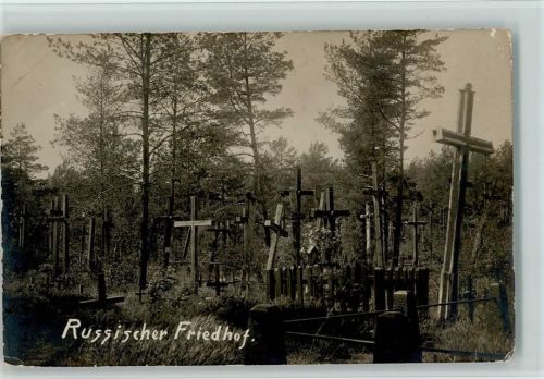 Russischer Friedhof WK I Friedhof 1917