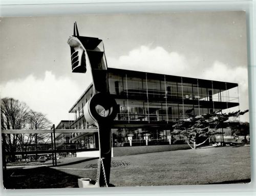 Nr. 9224 Exposition 1958 - Pavillon Deutschland AK