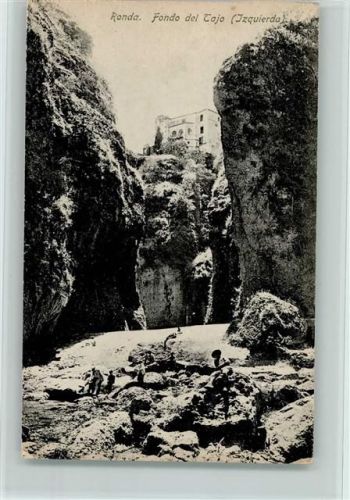 Ronda Tajo Rückansicht