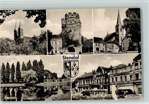 Stendal Dom Tangermünder Tor Jakobikirche Stadtsee Sperlingsplatz