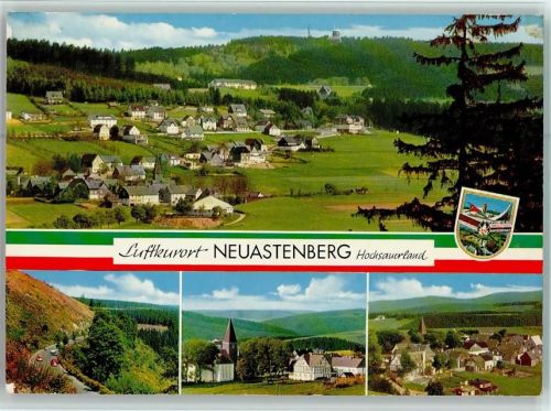 Neuastenberg Ortsansichten 4-Bildaufnahme