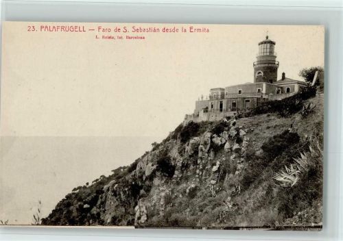 Faro de S.Sebastian desde la Ermita Leuchtturm