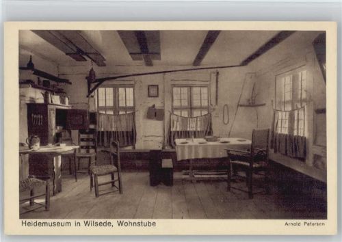 Wilsede Heidemuseum Innenaufnahme Wohnstube