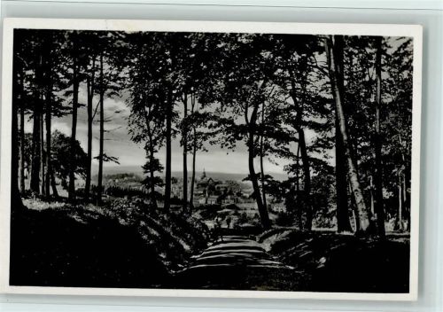 Neunkirchen Waldweg Blick auf Neunkirchen