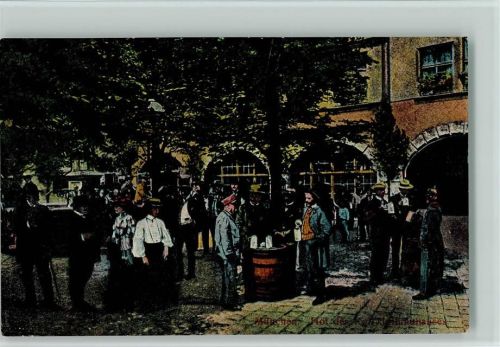 München Hof des kgl. Hofbräuhauses