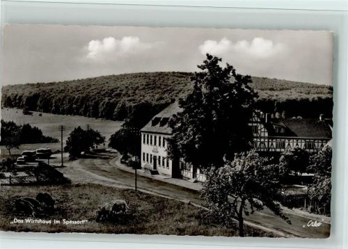 Rohrbrunn Das Wirtshaus im Spessart Fachwerkhaus Foto Ako
