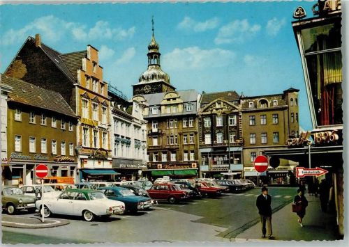 Recklinghausen Marktplatz Autos