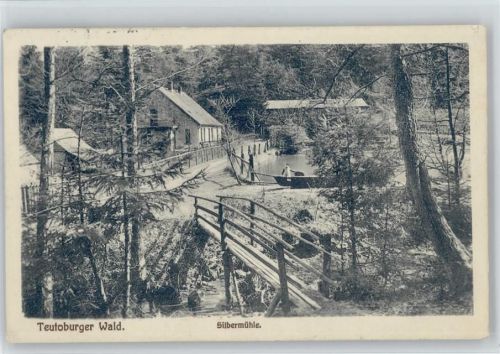 Leopoldstal Waldgaststätte Pension Silbermühle ex Sammlung Busse