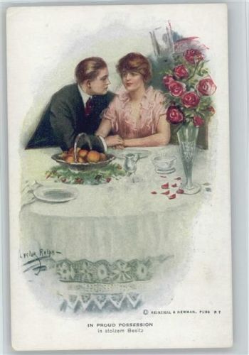 Kaffee trinken - Liebespaar - "In stolzen Besitz"