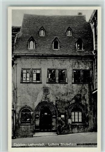Lutherstadt Eisleben Luthers Sterbehaus