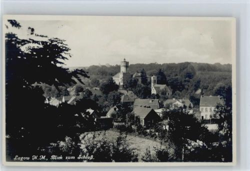 Stadt Lagow / Lagów - Schloß