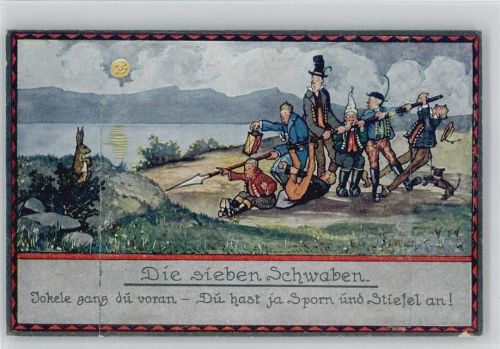 Nr. 208 Die sieben Schwaben - Märchen -