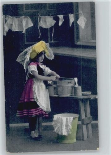 Wäschetrog - Trachten - 1928 AK