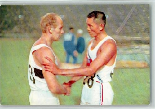 Bild Nr.45 Leichtathletik Zehnkampf - Tokio 1964 - Bildserie des Olympischen Sport Verlag , Sammelbild