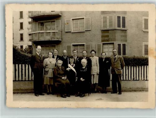 Zürich Kommunion Familienfoto