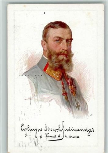 Erzh. Josef Ferdinand in Uniform