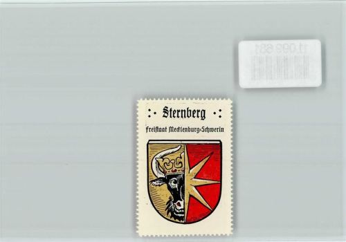 Sternberg Vignette Wappen Kaffee Hag ca 1920-1940