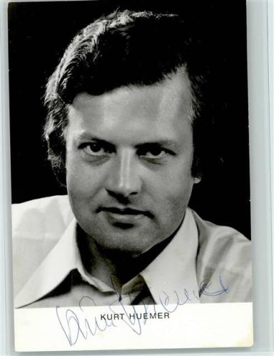 Kurt Huemer Original Autogramm, Schauspieler