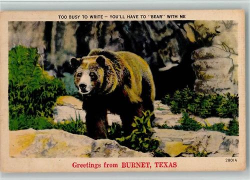 Burnet in Texas 1953 AK