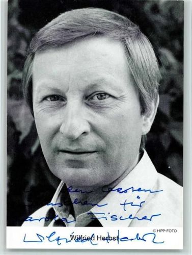 Wilfried Herbst Original Autogramm