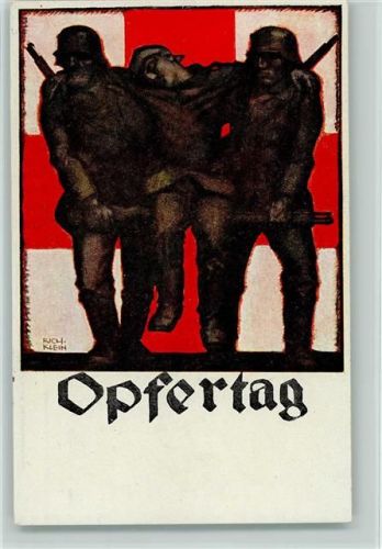 sign Richard Klein - Opfertag 1917 AK
