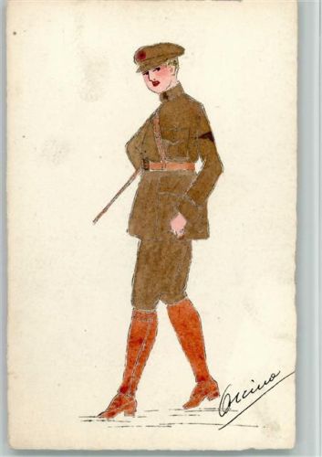 Frau in Uniform - Engländerin