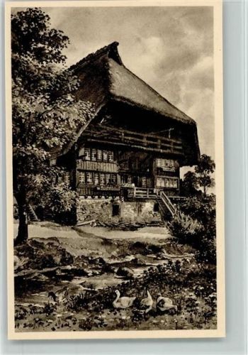 Altes Schwarzwaldbauernhaus am Bach