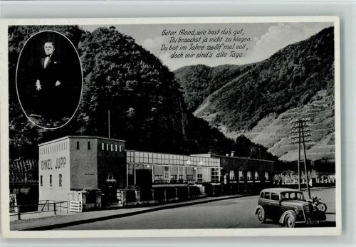 Walporzheim 1950 Wein Restaurant "Zum Onkel Jupp" , Auto