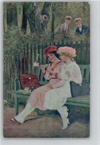 Verlag Wolff Nr. 1228 - Blumen-Orakel - 1918 AK Liebe Poesie