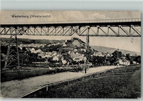 56457 W5438 Westerburg , Westerw 1918 - Ochsengespann