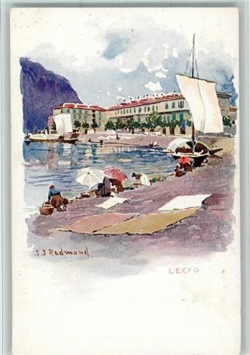 Lecco sign Redmond 1900 AK Gute Erhaltung