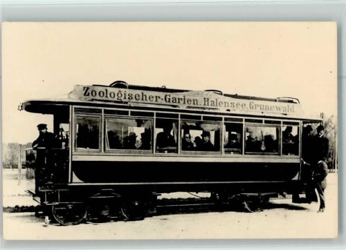 W1000 Berlin Mitte Straßenbahn-Waggon Straßenbahn