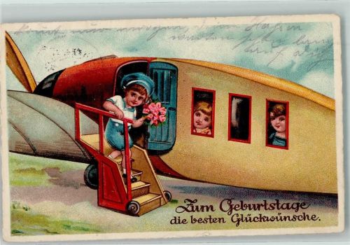 1940 Geburtstag AK